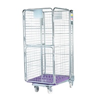 Nestable Roll Cages - 500Kg Capacity: click to enlarge