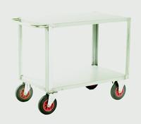 Heavy Duty Stainless Steel Shelf Trolley - 500Kg Capacity: click to enlarge