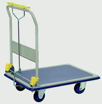 Folding Flatbed Trolley with Brake - 300Kg Capacity: click to enlarge