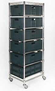 Euro Container Carts: click to enlarge