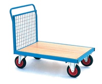 Firm Loading Trolleys with Mesh Ends & Sides - 500Kg Capacity: click to enlarge