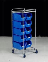 Topstore - Container Trolleys - Braked: click to enlarge