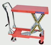 Warrior Manual Mobile Lift Tables: click to enlarge