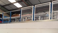 Mezzanine Guarding System: click to enlarge