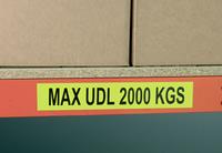 Warehouse Information Labels: click to enlarge