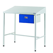 Team Leader Workstations with Single Drawer: click to enlarge