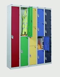 Standard Lockers H1800 x W300 x D450mm : click to enlarge