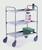 Stainless Steel Tray Trolley - 150Kg Capacity