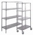 Plastic Plus Shelving with Solid Panels