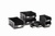 Topstore - Black Recycled TC Semi-Open Fronted Containers