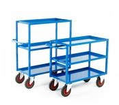 Heavy Duty Tray Trolleys - 350Kg Capacity