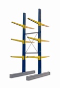 Double Sided BCR100 series Cantilever Racking - Height 4940mm 