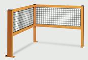 Fully Welded Safety Barriers - Mesh Infill