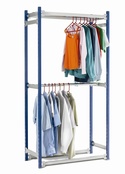 Toprax - Garment Hanging with 2 Hanging Rails