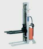 Warrior Semi Electric Stacker with Wrapover Forks - 1000Kg Capacity